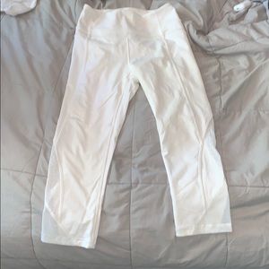 white lululemon leggings
